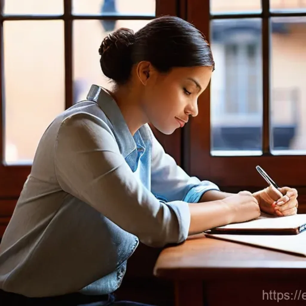 공무원 시험과 직렬 선택 시 주요 변수 - **Prompt 1: The Contemplative Journey to a Public Calling**
    "A young adult, perhaps a woman in h...