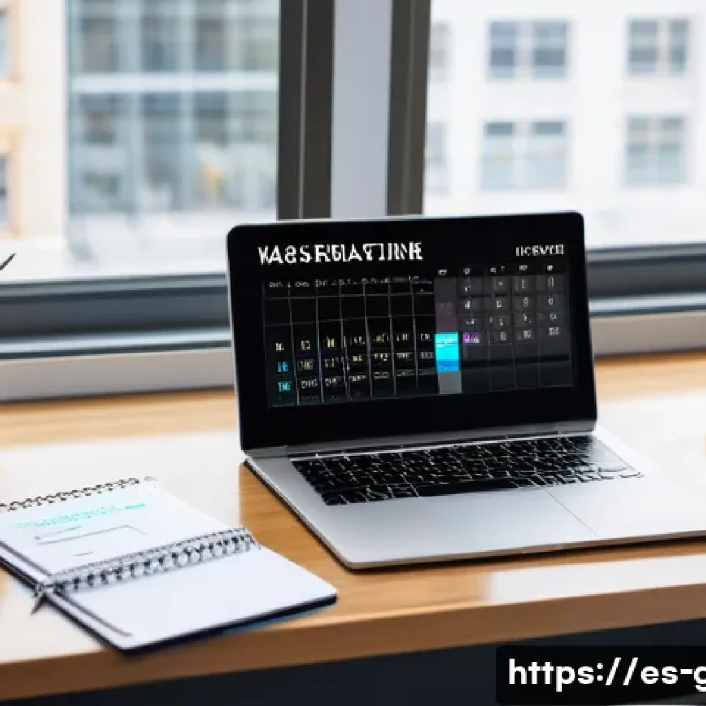 공무원 생활을 효율적으로 만드는 팁 - A professional public sector office environment showing a realistic daily planner on a desk with han...